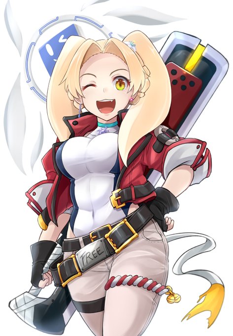 skeb納品しましたー。
依頼者さまの自キャラをソルの姿という事で、デザインをミックスした感じに描いてみました。
ありがとうございます😇 