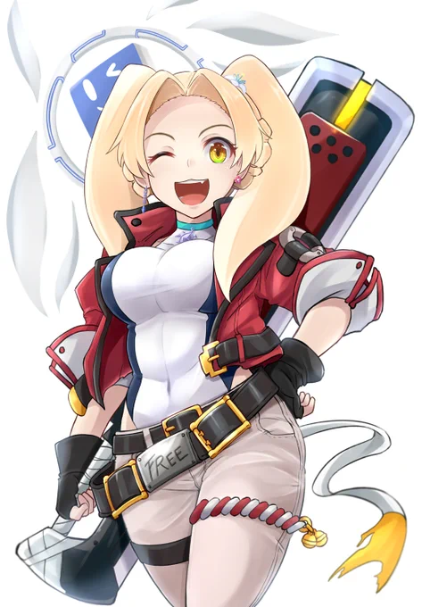 skeb納品しましたー。
依頼者さまの自キャラをソルの姿という事で、デザインをミックスした感じに描いてみました。
ありがとうございます😇 