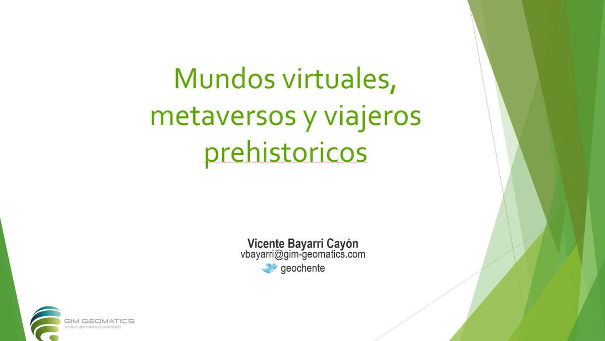 Geochente's tweet photo. A las 19:30, en las Antiguas Escuelas de Vargas estaré hablando de #MundosVirtuales, #Metaverso  y #Viajes  #prehistóricos dentro del Ciclo de Conferencias sobre #Prehistoria de #PuenteViesgo. Desde que esto empezó allá por 1935... https://t.co/HeLIV55LeF