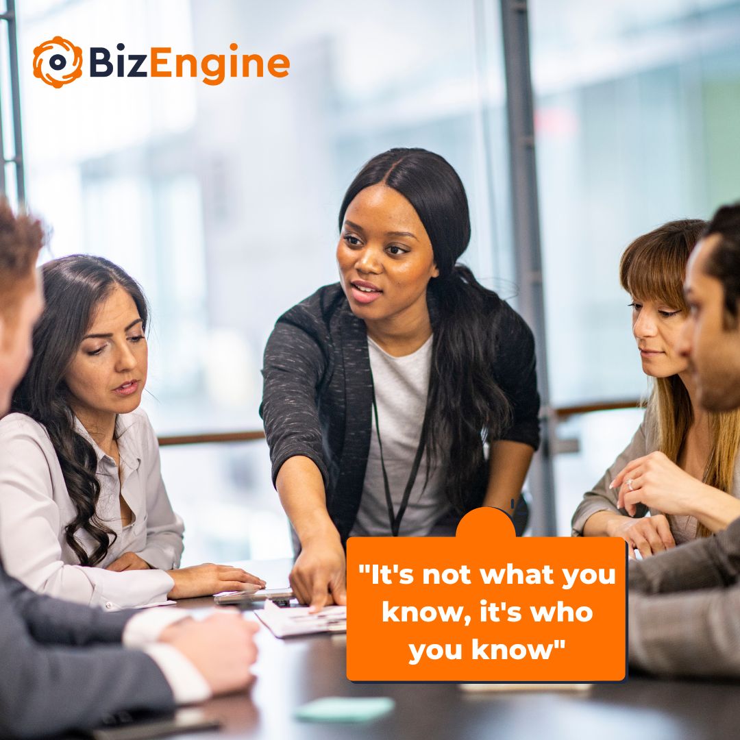 BizEngine_UK's tweet photo. We've all heard that it's often not what you know but who you know. Online, that might be truer than you think.

Networking and building connections with those within your industry, and outside your industry will broaden your opportunities.

#Networking #Connections #Business https://t.co/csJvIczcxI