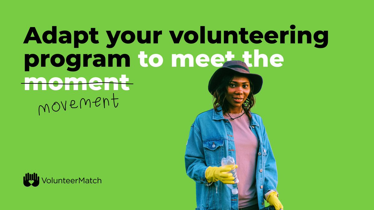 Let #VolunteerMatch create or upgrade your #volunteerprogram and empower your team to get involved with causes they’re passionate about in-person or from the comfort of their own home. 

Learn more today: hubs.li/Q01hxDwS0 

 #volunteer #techforgood