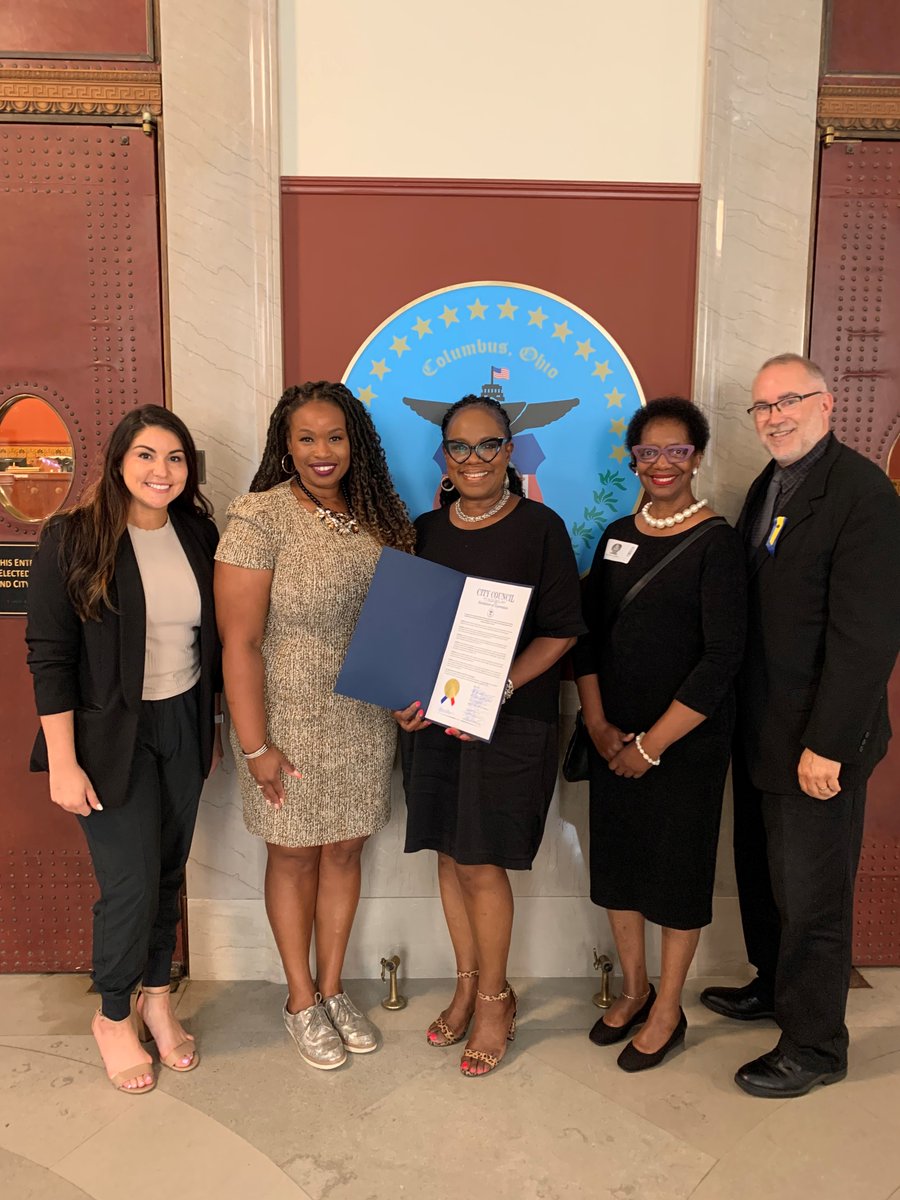 NAMIFC's tweet photo. Thank you to @ColumbusCouncil and Councilmember @sdfavor for recognizing July as #MinorityMentalHealthAwarenessMonth with a resolution. #ADAMH CFO Patrick McLean joined #NAMIFC Executive Director Rachelle Martin and the ADAMH Advocacy & Engagement team for the recognition. https://t.co/1QWUqGzHZs