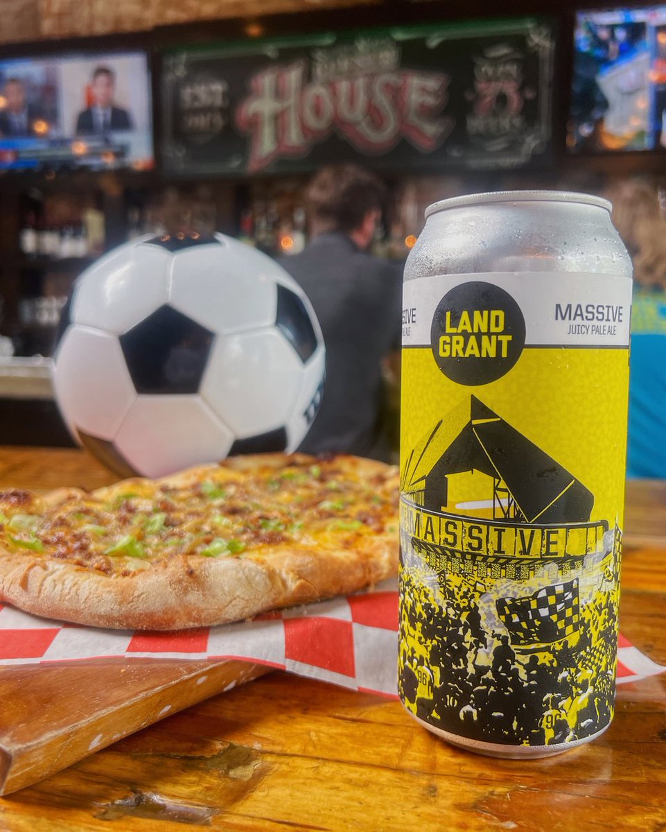Crew vs. Montréal TONIGHT @ 7:30P ⚽️

Catch the action with us or grab a beer before the game and try the @Landgrantbrewing Massive juicy pale ale, chosen by the passionate supporters of Columbus Crew! 🍻