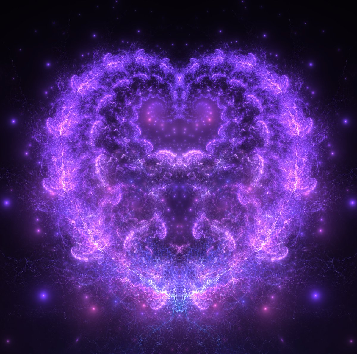 "All is full of love"

totally in love with this creation, probably my favorite fractal experiment