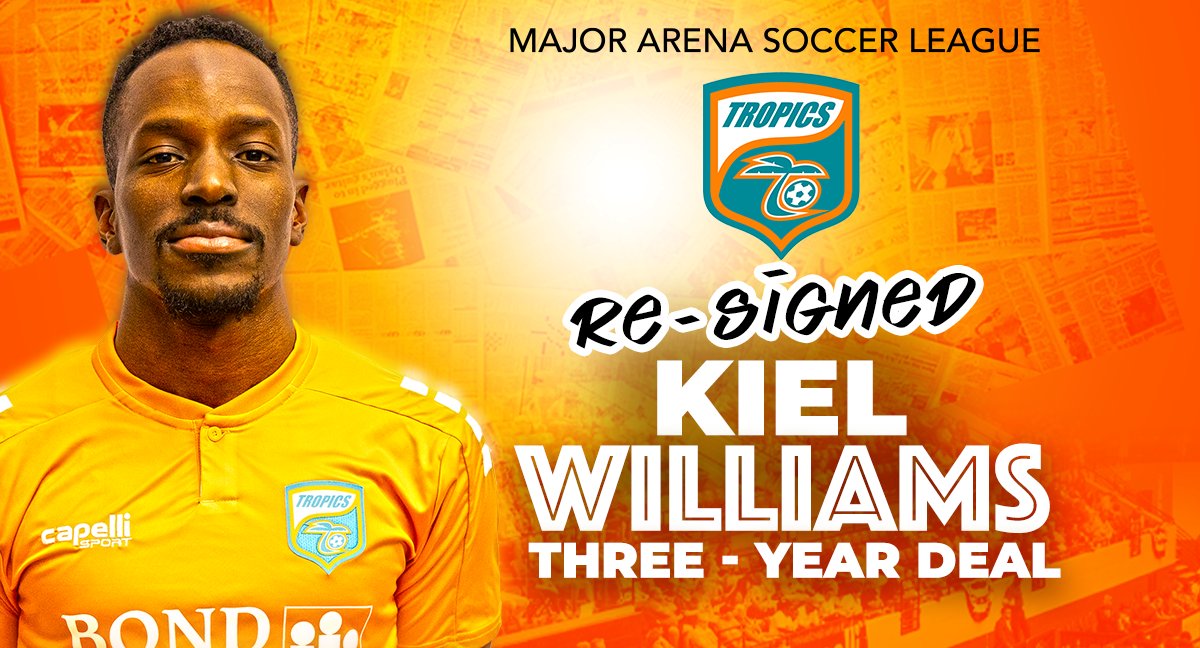 Another huge signing for your Tropics with a three year deal inked for Kiel Williams! Read more about the signing at the link below!

fltropics.com/news/forward-k…