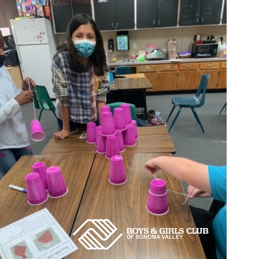 BGCSonoma's tweet photo. One of our favorite things about summer camp is finding fun and new ways to create and find challenges with everyday objects!
#CupStackChallenge #SummerCamp #Week8 https://t.co/xfrgl8eOZ6