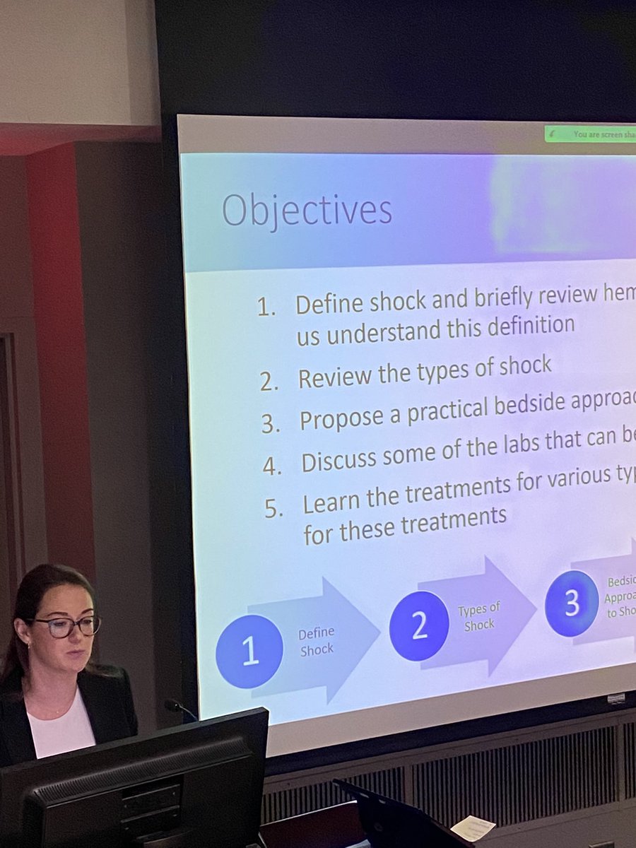 AimeeZaas's tweet photo. It’s not shocking that Dr Emory Buck is giving an outstanding #SARtalk on shock! @IMResidencyDuke #dukefamily https://t.co/Ay9FYyhZqT
