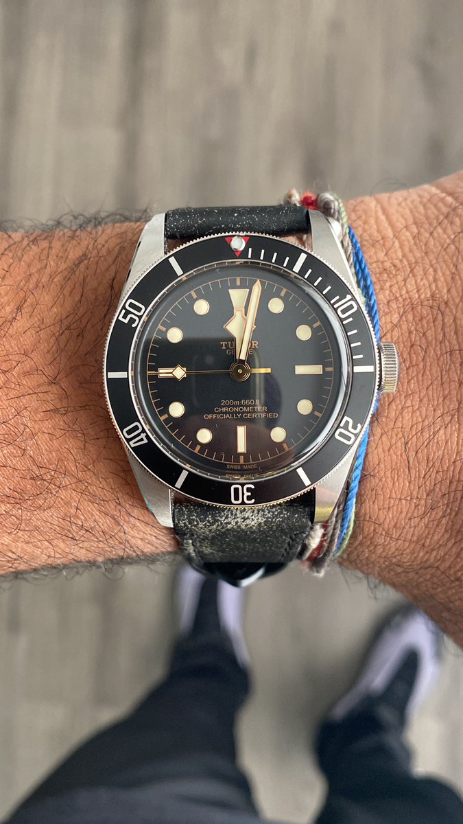 theDRGQ's tweet photo. @captain6171 #wristcheck my trusty Tudor https://t.co/M8F0UyFkx7