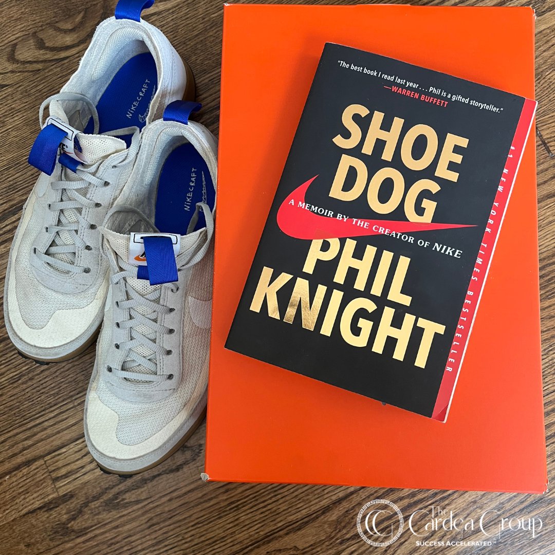 This summer, our team chose to read several thought-provoking books to challenge the norms of our workstyles and accelerate our success. The first book on our list was Shoe Dog, a memoir by Phil Knight, creator of <a href="/Nike/">Nike</a>