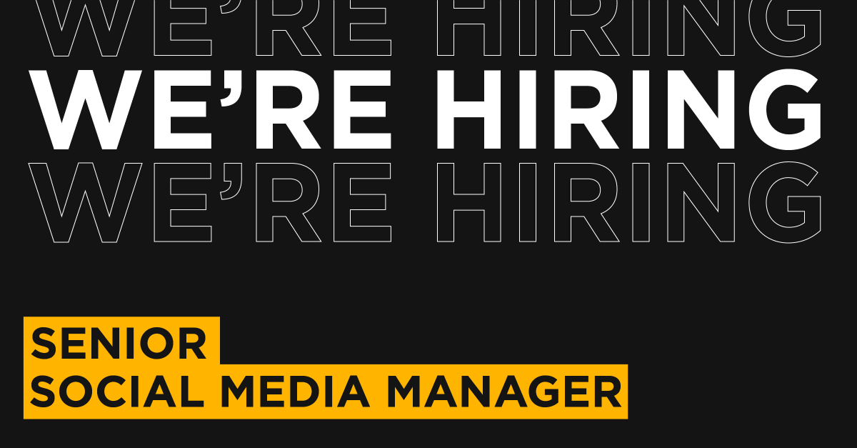 elvis (@elviscomms) on Twitter photo Are you a wildly ambitious & talented Senior Social Media Manager? Do you want to create Unexpected & Unforgettable work for iconic brands? Would you like to join the UK's 8th most awarded creative agency that's just become B Corp-certified?
Get in touch: jobs@elvislondon.com Are you a wildly ambitious & talented Senior Social Media Manager? Do you want to create Unexpected & Unforgettable work for iconic brands? Would you like to join the UK's 8th most awarded creative agency that's just become B Corp-certified?
Get in touch: jobs@elvislondon.com