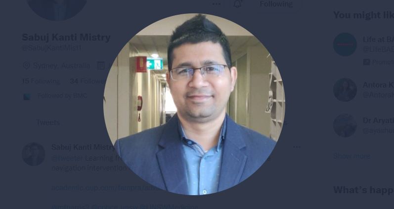 uniofbedsnews's tweet photo. Did you know...❓ @SabujKantiMist1 studied an MSc in #publichealth with @uobpublichealth on @uniofbeds' first ever #Commonwealth #Scholarship schemes👏

He's now furthering his studies &amp; doing impactful #research in Australia, all underpinned by the training he received at Beds🇦🇺 https://t.co/4WNeKG7tmh