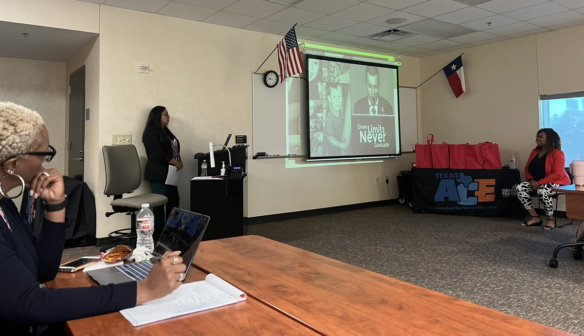 GPCollegeReady's tweet image. Hats off to Mrs. Sias for sharing her vision of the impactful ways in which AVID benefits students participating in the ACE Program! #ACEmeetsAVID #StudentsFirst #PreparingOurFuture @grandprairieisd @GPISDCounseling