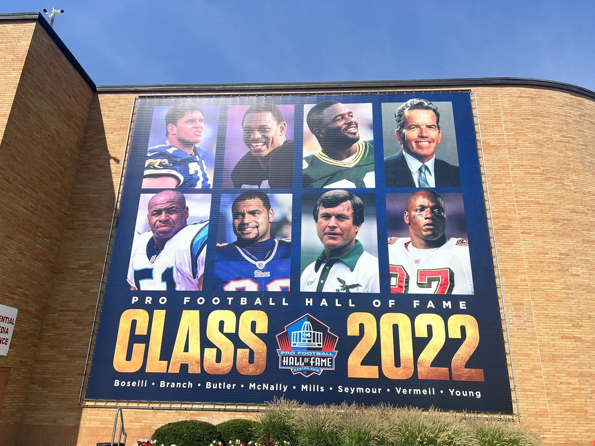 cc_campbell5's tweet photo. 2022 Pro Football Hall of Fame Enshrinement Week has officially kicked off here in Canton, OH! 🤩 🏈
@SpectrumNews1OH https://t.co/YF7RE0KCnq