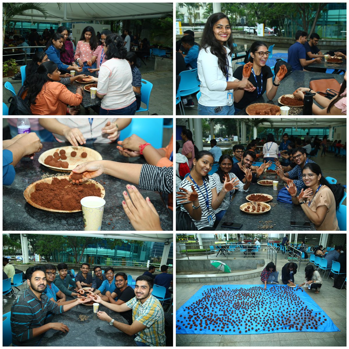 Rowllah T Basheer (@rowllahbasheer) on Twitter photo Seedball making activity with our new batch of 180 scholars! Even the rains can’t stop us from doing good 🙌
<a href="/sap4good/">SAP4Good</a> <a href="/saplabsindia/">SAP LABS INDIA</a> <a href="/BhumiOrg/">Bhumi</a> <a href="/LifeatSAP/">Life at SAP</a> #iamSAP #OnlyOneEarth #bangalorerains #scholaratSAP Seedball making activity with our new batch of 180 scholars! Even the rains can’t stop us from doing good 🙌
<a href="/sap4good/">SAP4Good</a> <a href="/saplabsindia/">SAP LABS INDIA</a> <a href="/BhumiOrg/">Bhumi</a> <a href="/LifeatSAP/">Life at SAP</a> #iamSAP #OnlyOneEarth #bangalorerains #scholaratSAP