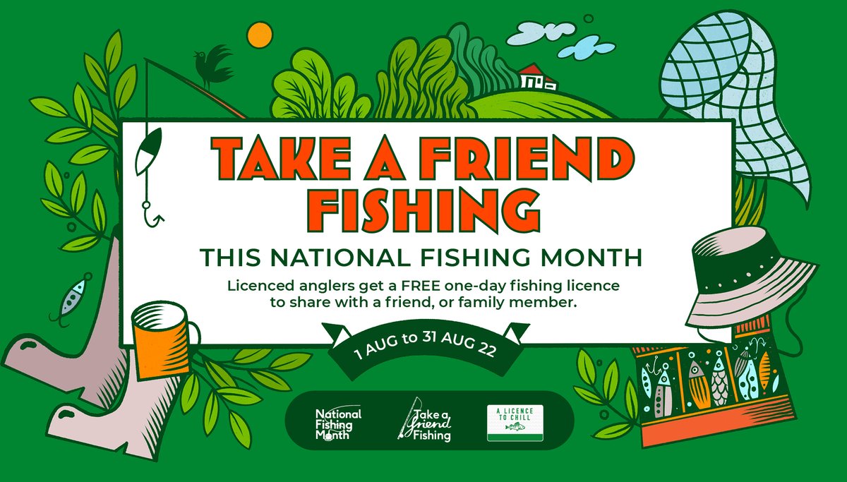 In celebration of National Fishing Month and the launch of the 'Take A Friend Fishing Campaign', Richard Mathewson of @OrvisStockbridge who will be chatting with Kye Jerrom, Environment Agency Fisheries specialist on 10th August at 12:30pm on the Orvis UK Facebook LIVE.