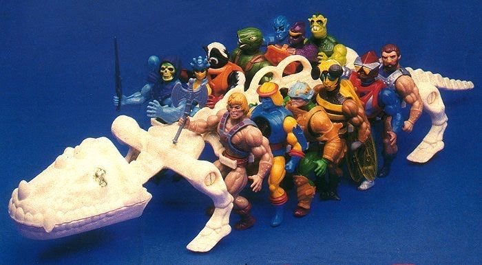 Charlton_Hero's tweet photo. For those wondering how #MastersOfTheUniverse’s #BattleBones came to be.. look no further! This page from the 1984 #MOTU mini comic show is how “Skeletors Dragon” as it was referenced came to pass! https://t.co/IfVTWaVIR9