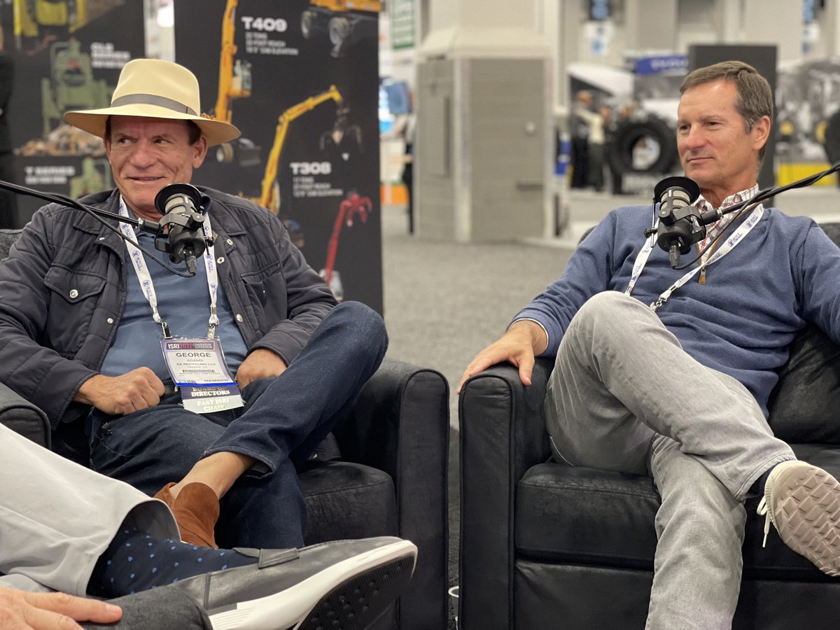 PileOfScrap's tweet photo. CEO George Adams and Director Terry Adams of SA Recycling agree that leadership, positive contribution, and staying proactive are what can keep a company in business. 61: https://t.co/QYRqWsP3fQ https://t.co/IYJjGPX2mH