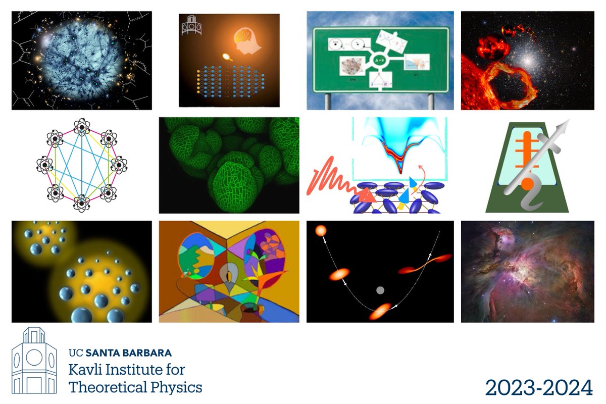 KITP programs and conferences have been launched for 2023-24!  

Watch for individual program and conference announcements in the coming weeks, or skip the wait and head to our website now!