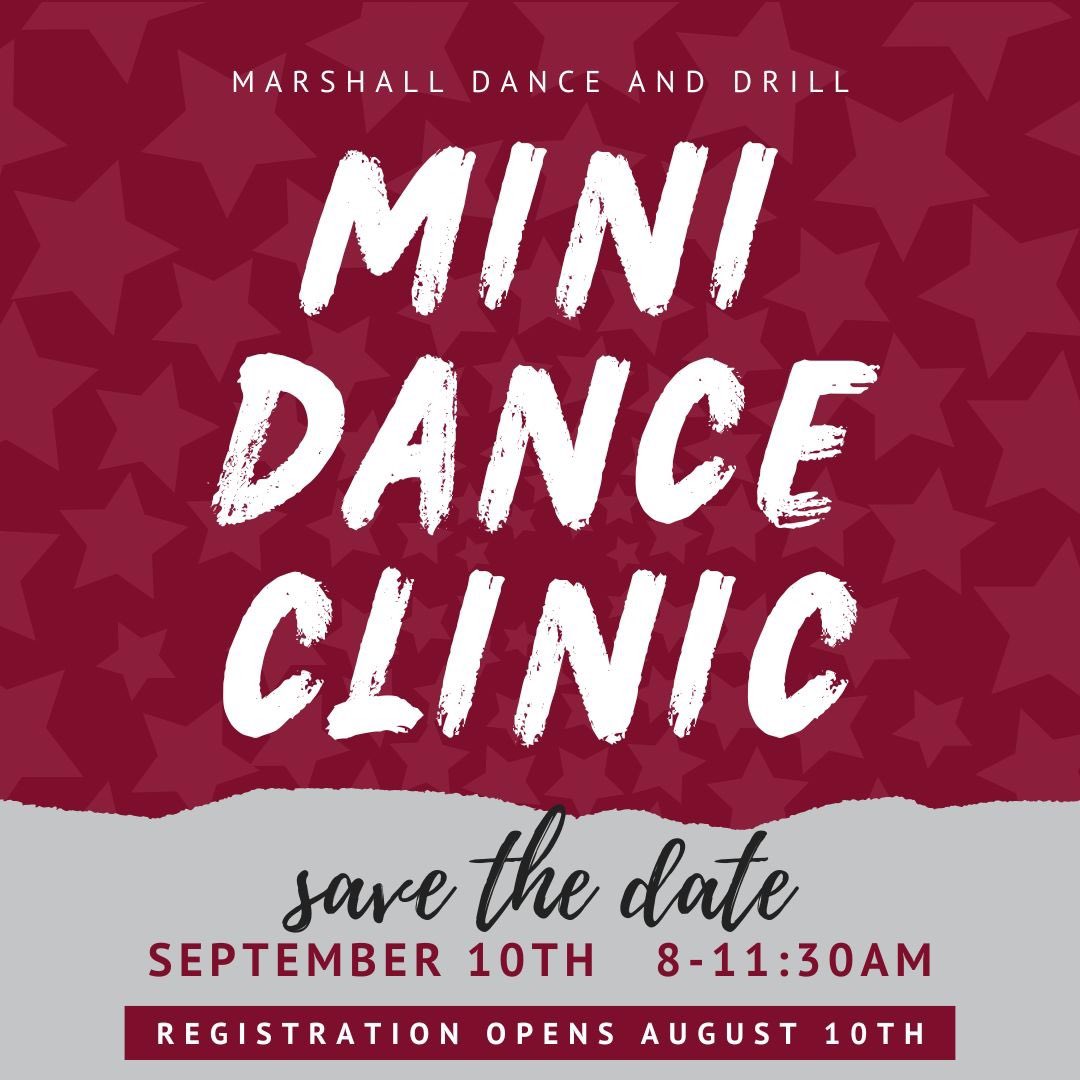 jmhstarsteppers's tweet photo. Save the Date! Itโs almost time for our annual mini clinic. More information to follow. #starsteppers #starline https://t.co/kbr9ckgRfQ