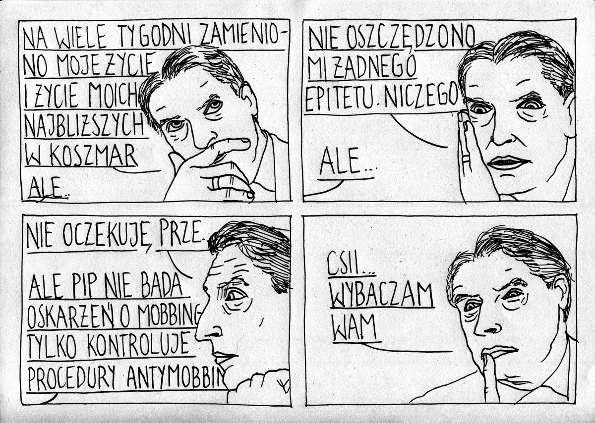 SmutneHistorie's tweet photo. wybaczone. #satyra #lis #newsweek #raport #mobbing #pip #wybaczone #procedury #rzeczpospolita https://t.co/SUfvVaQbjS
