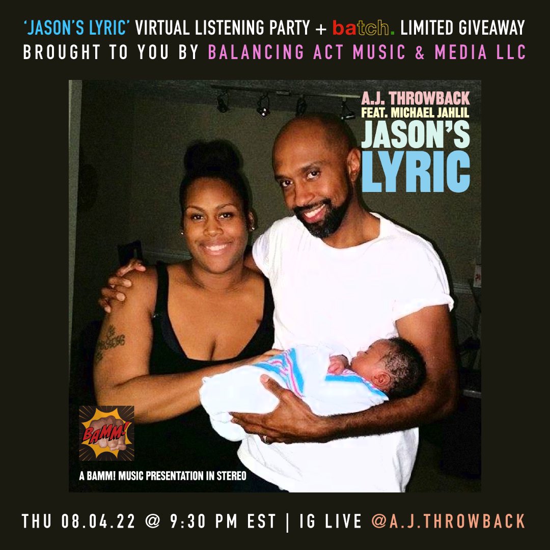 AJThrowback's tweet image. If you love #freestuff, then please type “🖤❤️💛💚” in them comments to qualify for this @batch_202 merch giveaway &amp;amp; let me know it’s real 😎! #TheBAMMpire👊🏾 #JasonsLyric #NewMusic #Giveaways