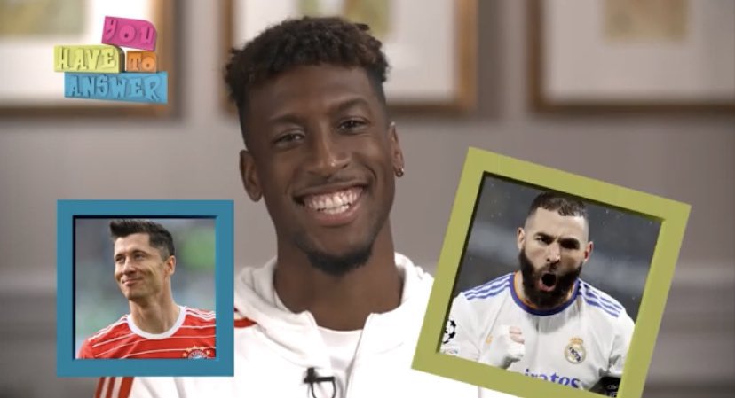 RMadridFrance_'s tweet photo. Kingsley Coman : "Maintenant que Lewan est parti, je peux dire Benzema." https://t.co/5bBV4jE88v