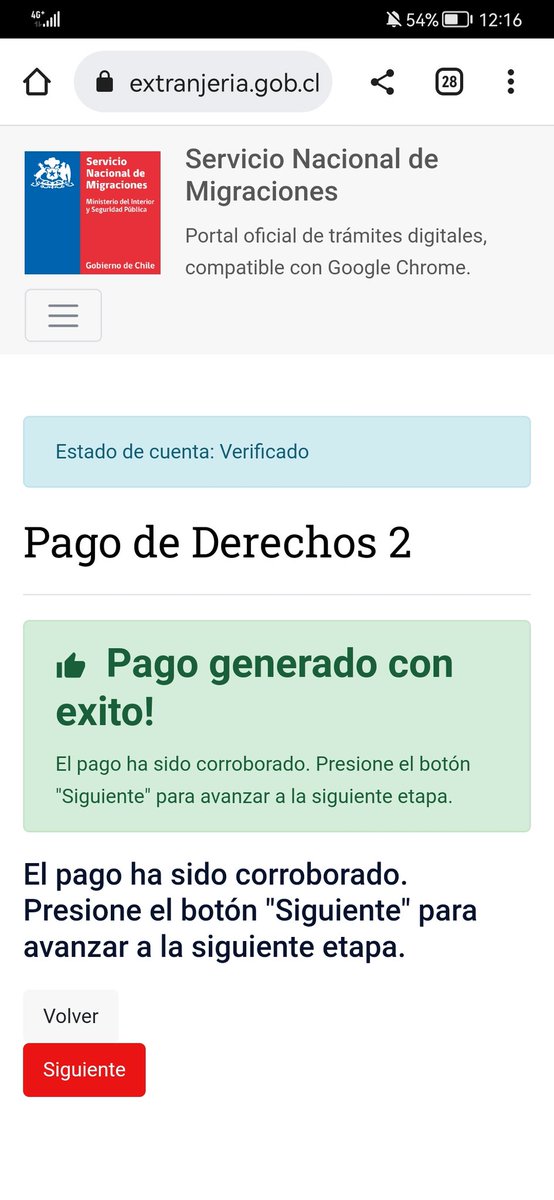Openart69's tweet photo. @ImmiChile he recibido la solicitud de antecedentes y pago de derechos adjunto y quería seguir a los pasos indicados en dicha solicitud.Podía hacr el pago de derechos pero en la bandeja de entrada no se encuentra ninguna solicitud denominada ¿me pueden indicar qué debo hacer en este caso? https://t.co/9sUpfF8G6P