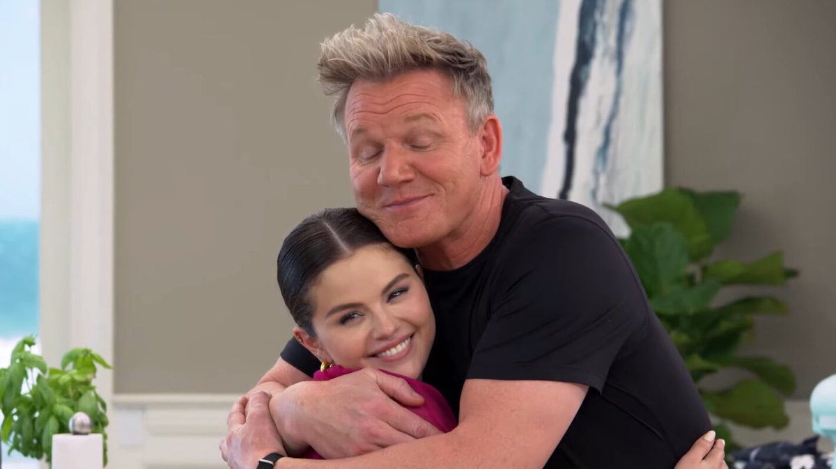 Selena Gomez and Gordon Ramsay on Selena + CHEF season 4