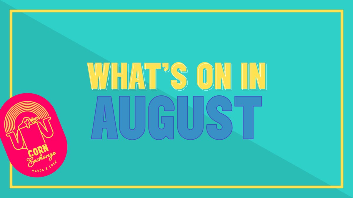leedscornex's tweet photo. And just like that, it's August! 

Don't be fooled into thinking that Summer is coming to an end, because we're just getting warmed up 😏 Especially with that hot sauce pairing event from The Cheesy Living Co. 🔥 

#LeedsCornExchange #LeedsEvents https://t.co/1ZKcNhG6xH