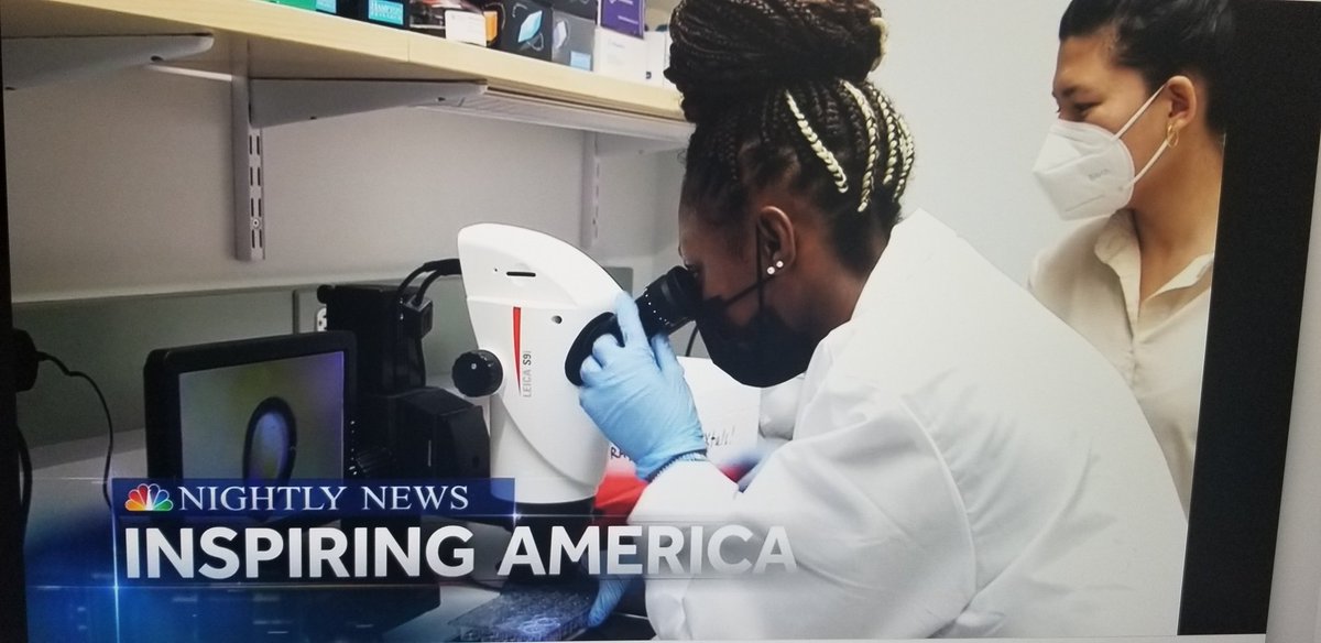 Breann Brown (@dr_bsquared) on Twitter photo Many times this career can be difficult and overwhelming. Then I get little reminders of what my ultimate purpose is and I get my second wind. Here is my <a href="/Aspirnaut/">Aspirnaut Program</a> summer student and postdoc on the Nightly News showing the nation that science can be diverse! Many times this career can be difficult and overwhelming. Then I get little reminders of what my ultimate purpose is and I get my second wind. Here is my <a href="/Aspirnaut/">Aspirnaut Program</a> summer student and postdoc on the Nightly News showing the nation that science can be diverse!