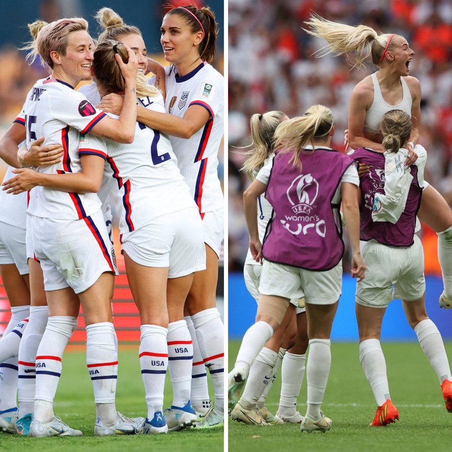 女子サッカー イングランド対アメリカ 9万人分のチケットがわずか24時間でソールドアウト 語楽フットボール