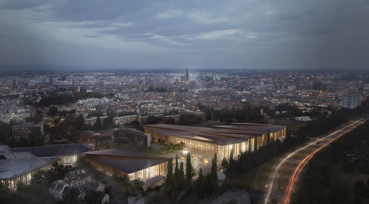 J-30 avant la 30e édition du #Twapero_SXB !

Ce sera le jour de l'inauguration du PEX, bâtiment gigantesque (27 000 m2) dessiné par l'un des plus grands architectes au Monde, le japonais Kengo Kuma qui a pour habitude de placer des origamis sur ses projets (regardez la toiture !)