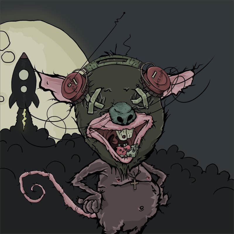 DaMadFangNFT's tweet photo. @DedyN @moonratzwtf Let go to the moon fam @moonratzwtf #free@int with slots utility #stsking #PlayToEarn https://t.co/md9ECXNXyV