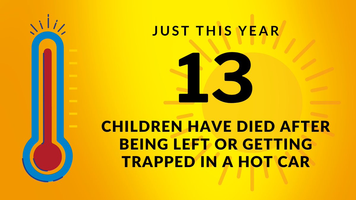 NHTSAgov's tweet photo. It only takes 10 minutes for a car to heat up and become deadly!
❌ Never leave a child in a car alone.
👁️ Always check the back seat.
🔒 Lock unattended vehicle doors.
#HeatstrokeKills #CheckForBaby https://t.co/o35KRJp2yr