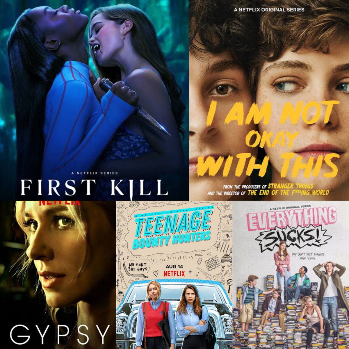 rgb_gc's tweet photo. PERSONALLYY i find it extremely weird how netflix canceled first kill after 1 season
didnt they also do this with everything sucks and so many other lesbian/sapphic shows? im seeing a trend here and i dont like it🤷‍♀️#cancelnetflix #savefirstkill https://t.co/vAfFybxwUh