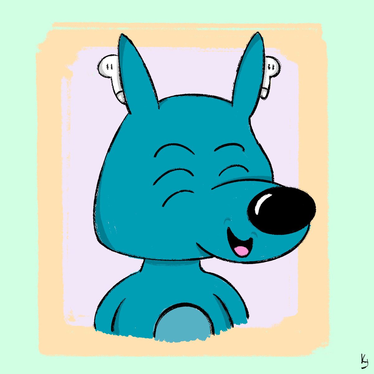 kj__draws's tweet photo. Created these @OsDogs x @frenspod laughing Brolu mashups for @frenspod and the OG frenspod fam ! They’ve been supporting since day one so I had to do it ! Thanks for the spotlight @BankboyLDN 🫡❤️ https://t.co/D1LDYPC69l