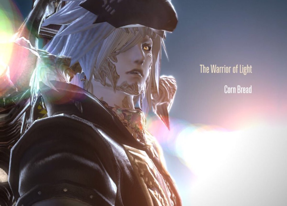 The_Savior_Corn's tweet photo. @nash0k1desu Yay, congrats on 3k! Corn Bread and Emet have a strained relationship, my Azem went insane in the days before the sundering and betrayed the ancients, leading to Emet having to kill him. Corn is about a head and a half taller ‘cause male Au Ra 🦎 https://t.co/r7efpwcNvd