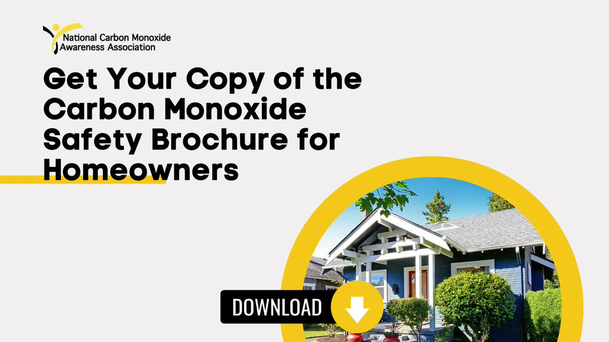 #CarbonMonoxide poisoning can easily be confused with other common illnesses. 

Download our homeowners brochure, which includes a checklist that will help keep your family safe.

#NCOAA #COAlarm #CarbonMonoxideAlarm #CarbonMonoxideDetector #HomeSafety #SafeKids #SafePets