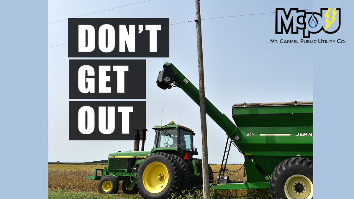 MCPublicUtility's tweet photo. Safe Electricity encourages farm managers to share this information with their families and workers to keep them safe from electrical accidents ➡️ https://t.co/YgBLNWqoBi

#FarmSafety #Harvest #MtCarmelPublicUtility #MCPU #HereForYouMCPU #SafeElectricity https://t.co/Sjy2rTs9Qk
