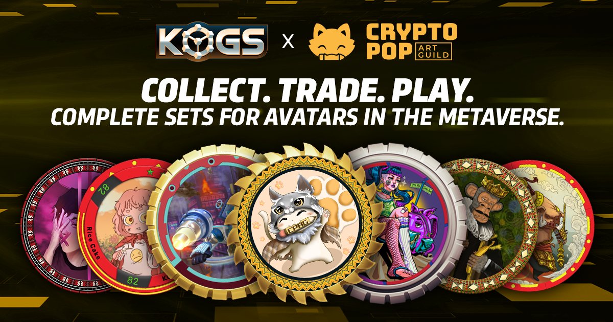 KOGS_GG's tweet photo. Hey, hey, hey~ Your NFT collection should have utility, ya know. 

You can complete sets that will be eligible for avatar redemption in the metaverse – RFOX VALT, as well as other RFOX game utilities.

Jump into KOGs this August 16! more details here: https://t.co/JKEseEwKJ6 https://t.co/k8g5zpwxVA
