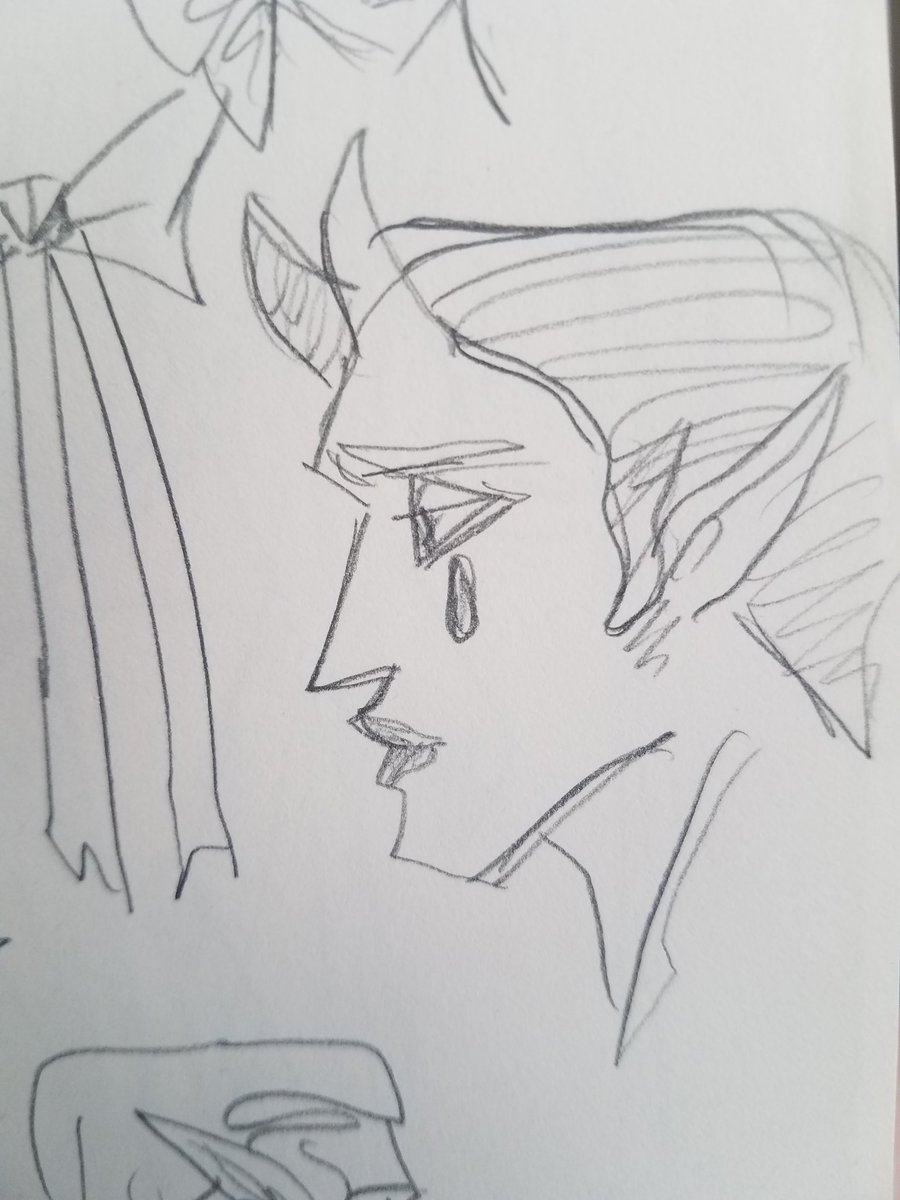 PomposLantern's tweet photo. Some early sketches of my trashy little jester. Catastrophe the fool (he/they). https://t.co/8HkrRyQG5j
