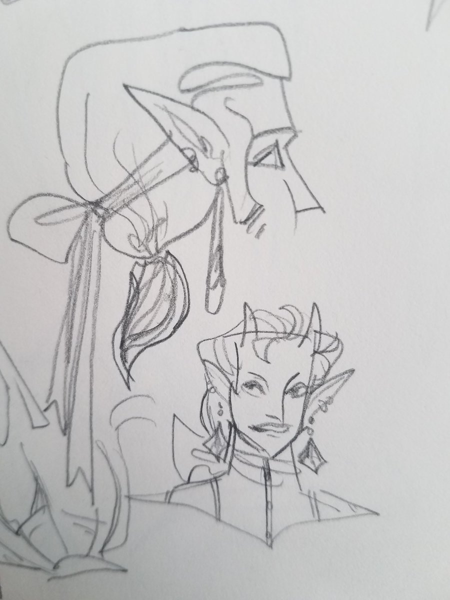 PomposLantern's tweet photo. Some early sketches of my trashy little jester. Catastrophe the fool (he/they). https://t.co/8HkrRyQG5j