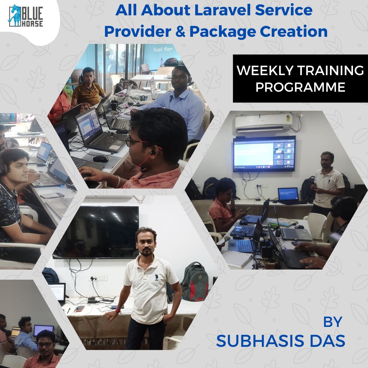 BlueHorse_sw's tweet image. On Thursday we had a wonderful session by our #software_developer on the topic "All about Laravel Service Provider & package Creation" by Subhasis Das
Learn continually there's always "one more thing to learn."
#learning #laravel #software #developer #subhasis #bluehorsesoftware