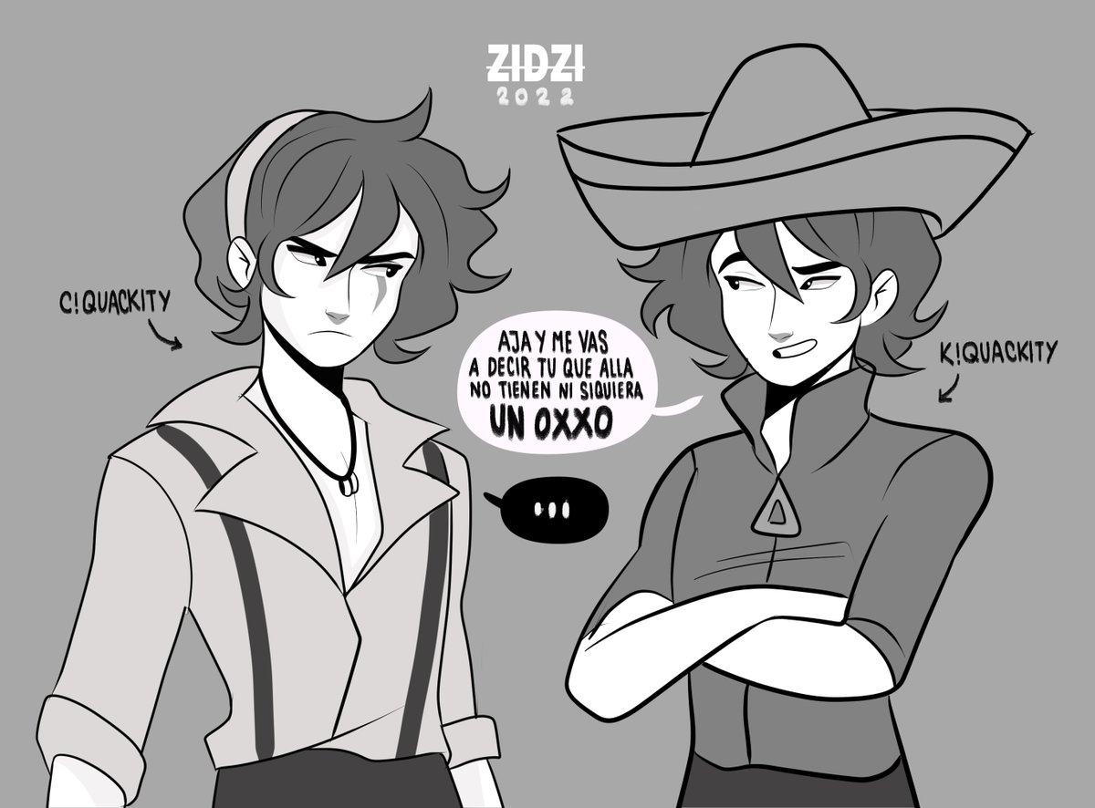 Zidzi02's tweet photo. Son para una animación pero me dieron ganas de hacer esto JAJSJ #Quackity #Quackityfanart #karmalart #karmaland #dreamsmp #dreamsmpfanart https://t.co/FhJtqHFyTk
