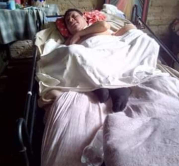 Una tormenta acabó con su hogar. Hoy éste héroe azul a quedado en la calle 
El quedo cuadraplejico luego de un accidente,necesita de buenos corazones que lo ayuden ya 1ue por el momento esta viviendo en la intemperie
Si alguien quiere ayudar llamar a la familia al 71826693