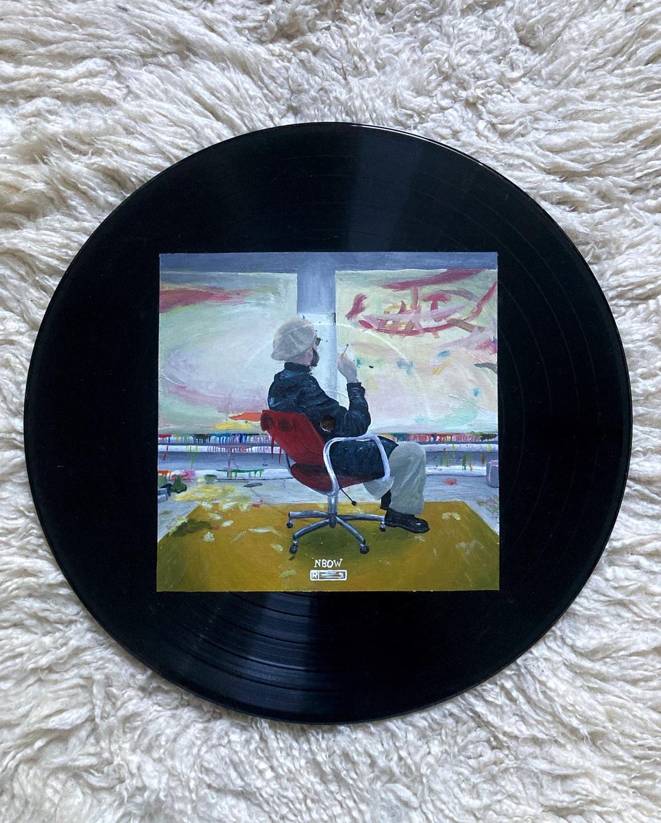 claravinyle's tweet image. 🚨concours🚨
Vinyle à gagner sur @laroomoff 
Vinyle peint à la main
(uniquement décoratif)

Cover de l’album POÉSIE D’UNE PULSION de bbjacques 

#bbjacques #poesiedunepulsion #vinyle #rap #concours