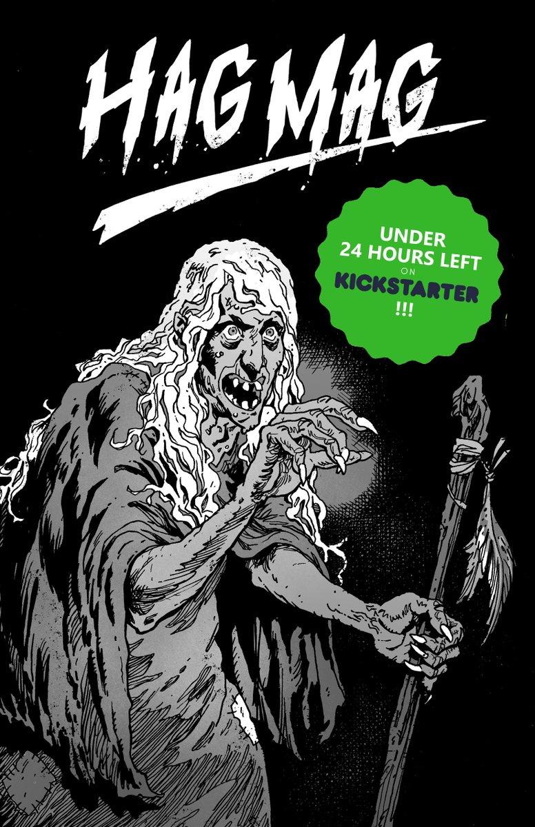 24 hours left!!
#ttrpgs #ttrpg #ttrpgcommunity #ttrpgfamily #osr #dnd #dnd5e 
kickstarter.com/projects/hagma…