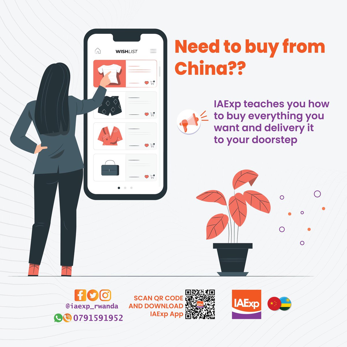 IAExpRwanda's tweet photo. Need to buy from China 
call us on 0791591952
#shipwithIAExprwanda https://t.co/F1O6qTue8j