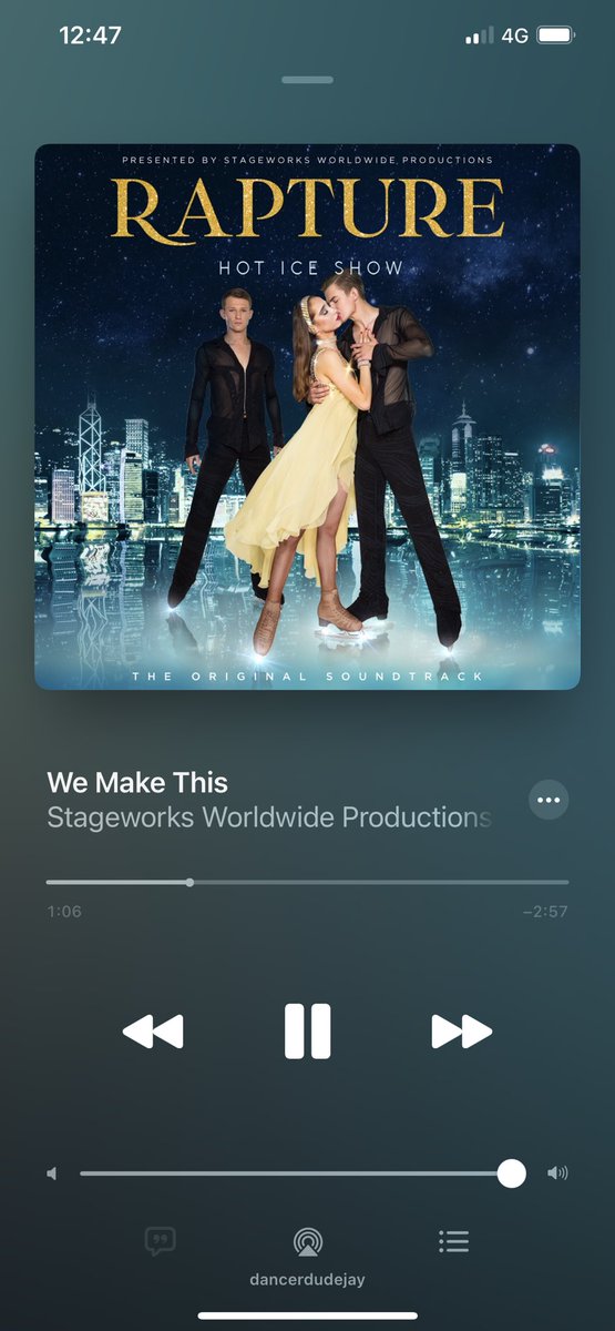 dancerdudejay's tweet photo. ABSOLUTE BOP! ๐
#WeMakeThis
@himtns @Rubysayresinger
@HotIceShow
#PutItInParadise ๐ค @Pleasure_Beach https://t.co/gF77BJ6FRc