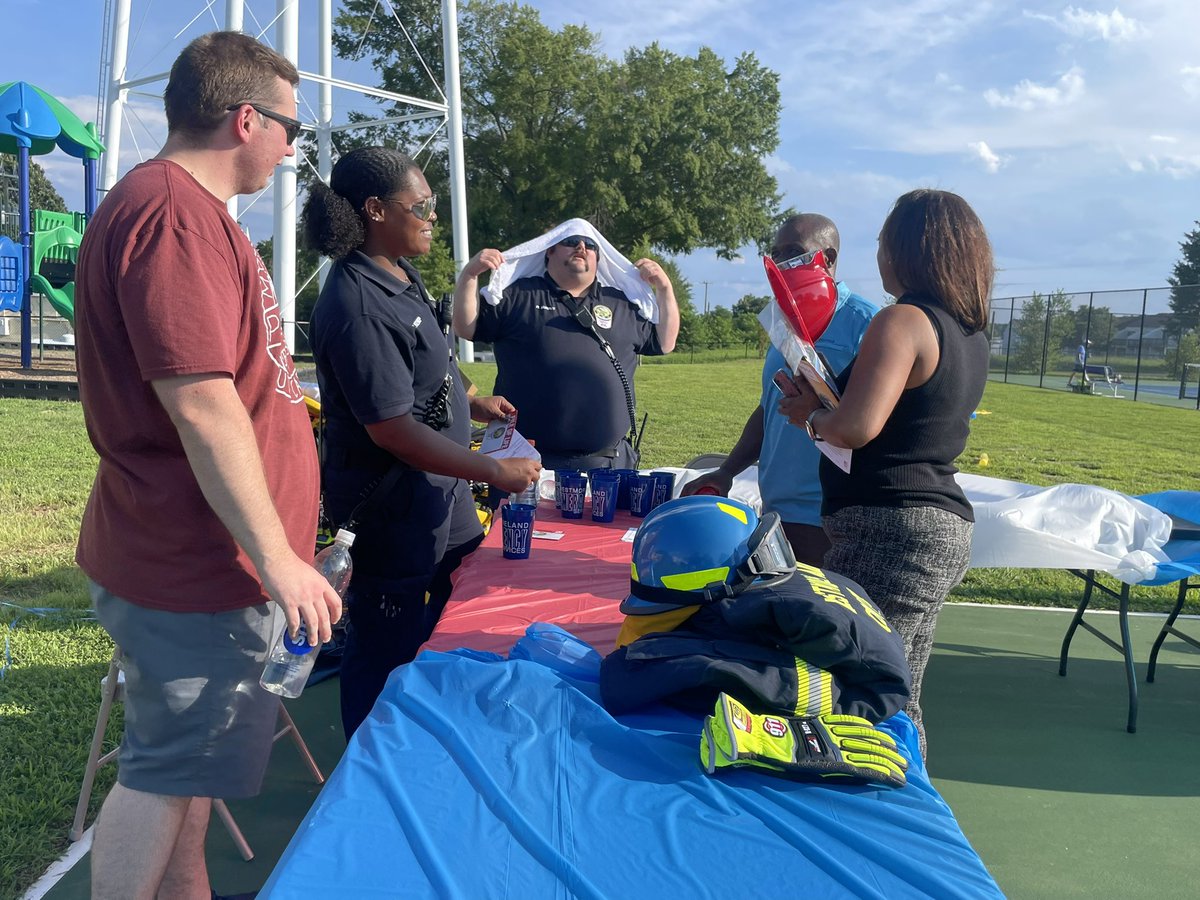 National Night Out in @townofcbva @VisitCBVA @CBPSNews. Lots of fun, friends, and family.